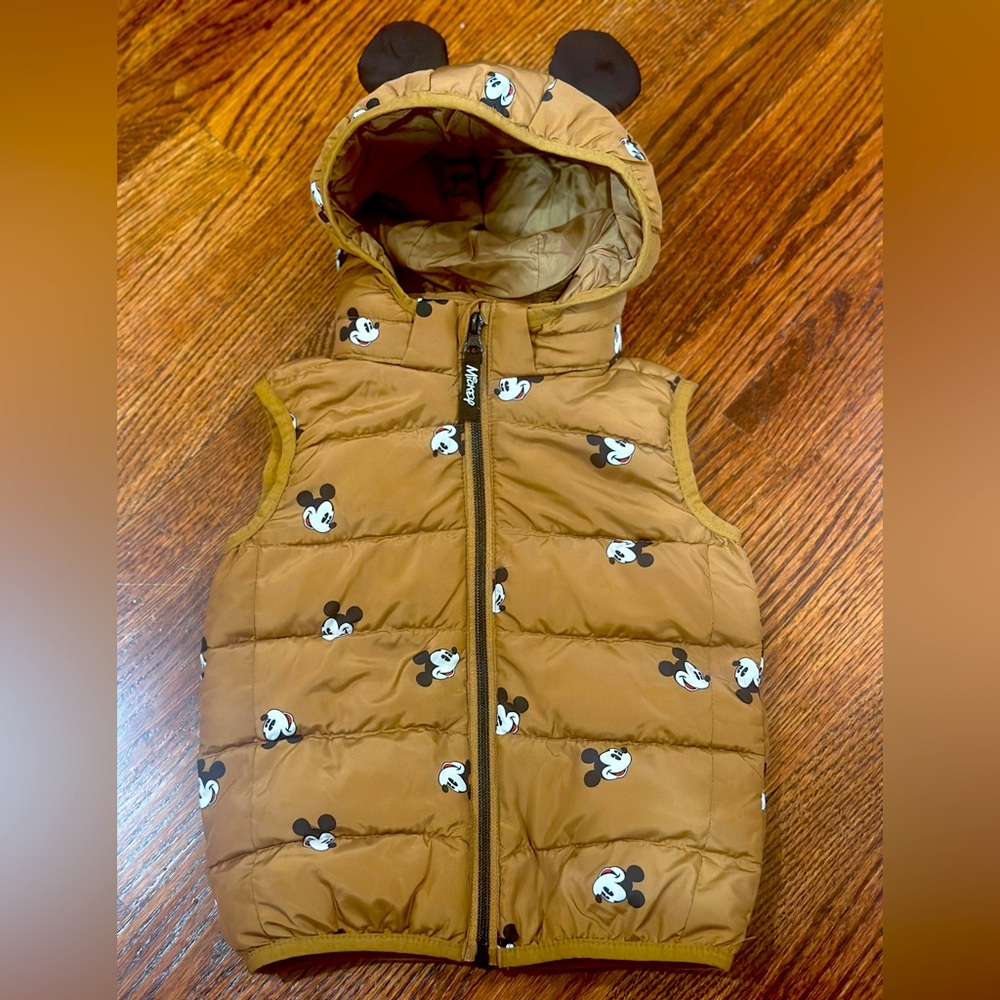 Mickey Mouse H&M puffer Vest Kids